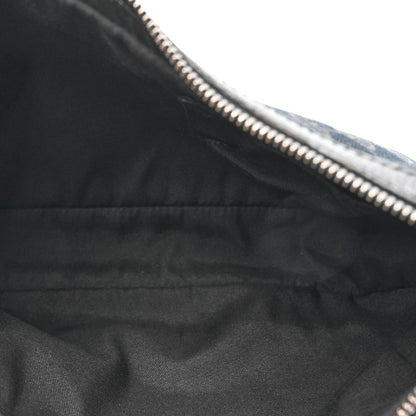 Gucci Monogram Medium Half Moon Hobo Black 5 of 12