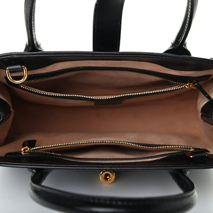 Gucci Boarded Plutone Calfskin Medium Jackie 1961 Tote Black 4 of 4
