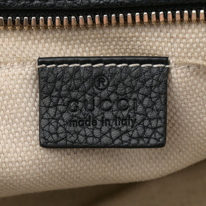 Gucci Pebbled Calfskin Small Soho Disco Bag Black 5 of 11