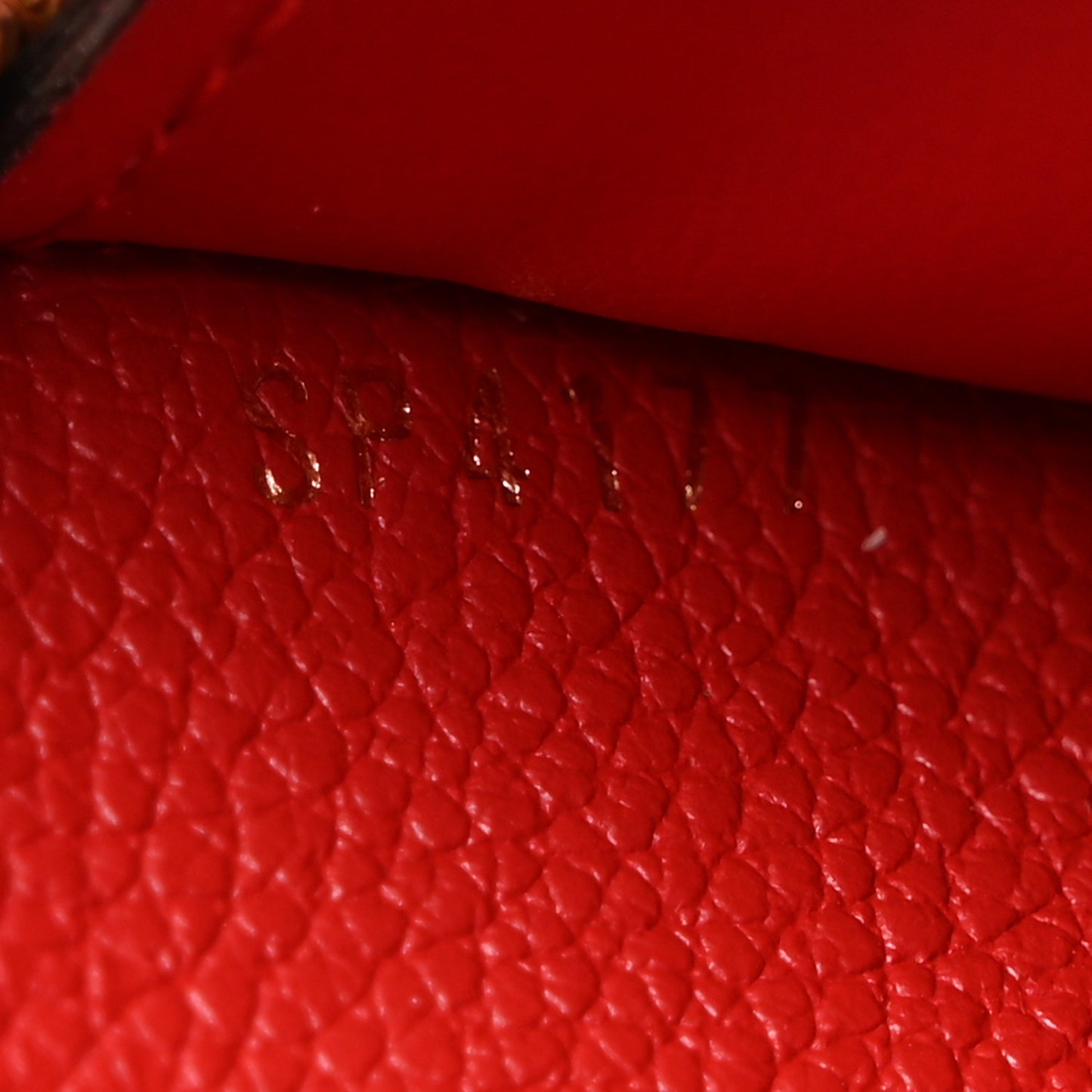 LOUIS VUITTON Empreinte Clemence Wallet Scarlet