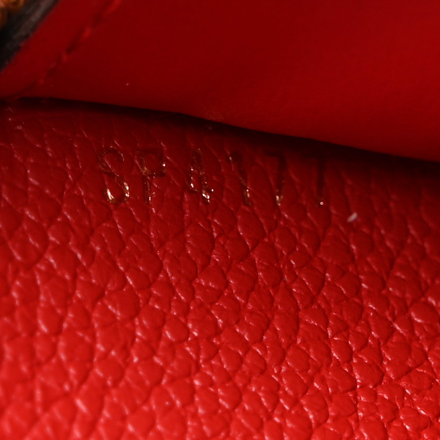 Louis Vuitton LOUIS VUITTON Empreinte Clemence Wallet Scarlet 7 of 8