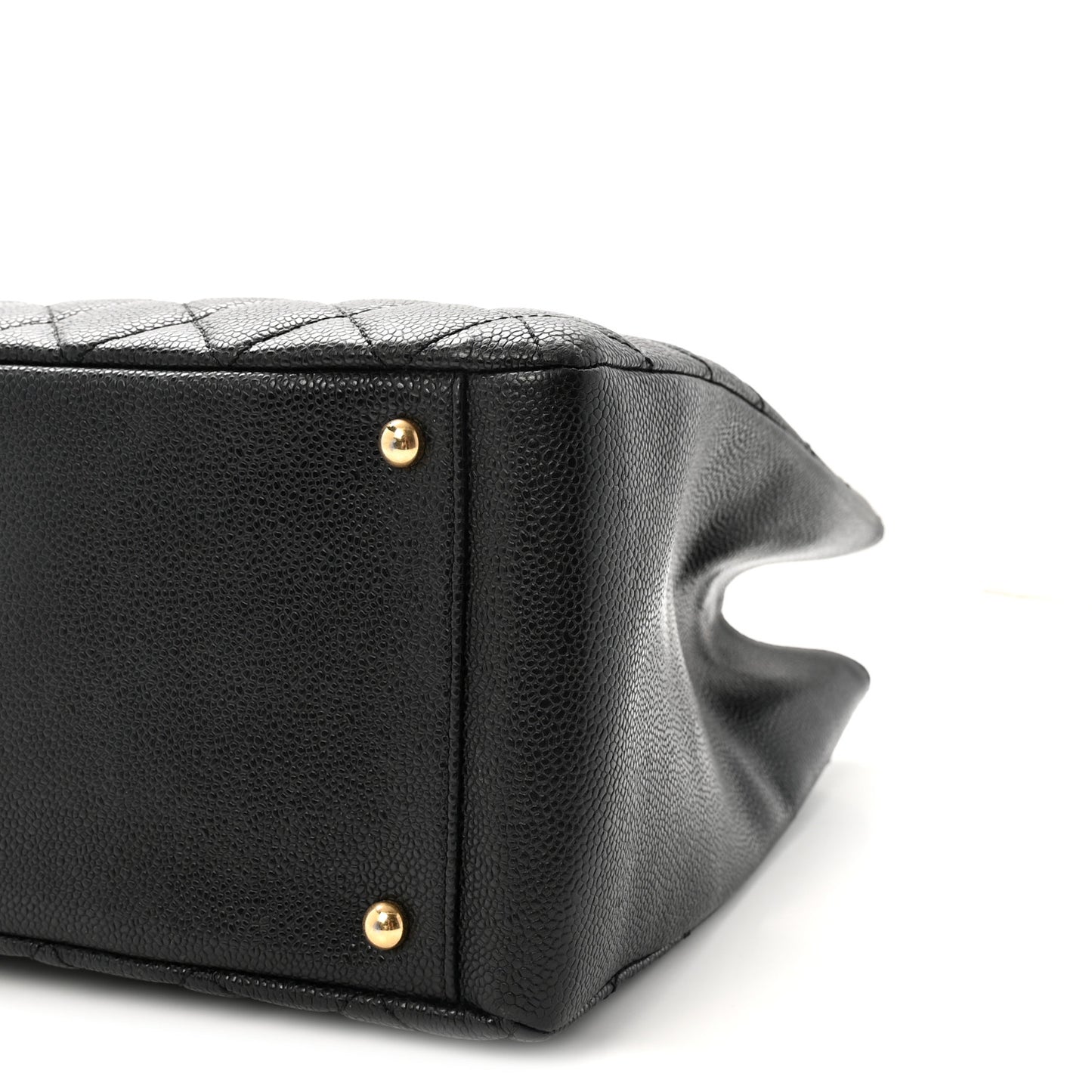 Caviar Quilted XL Grand Shopping Tote GST Black