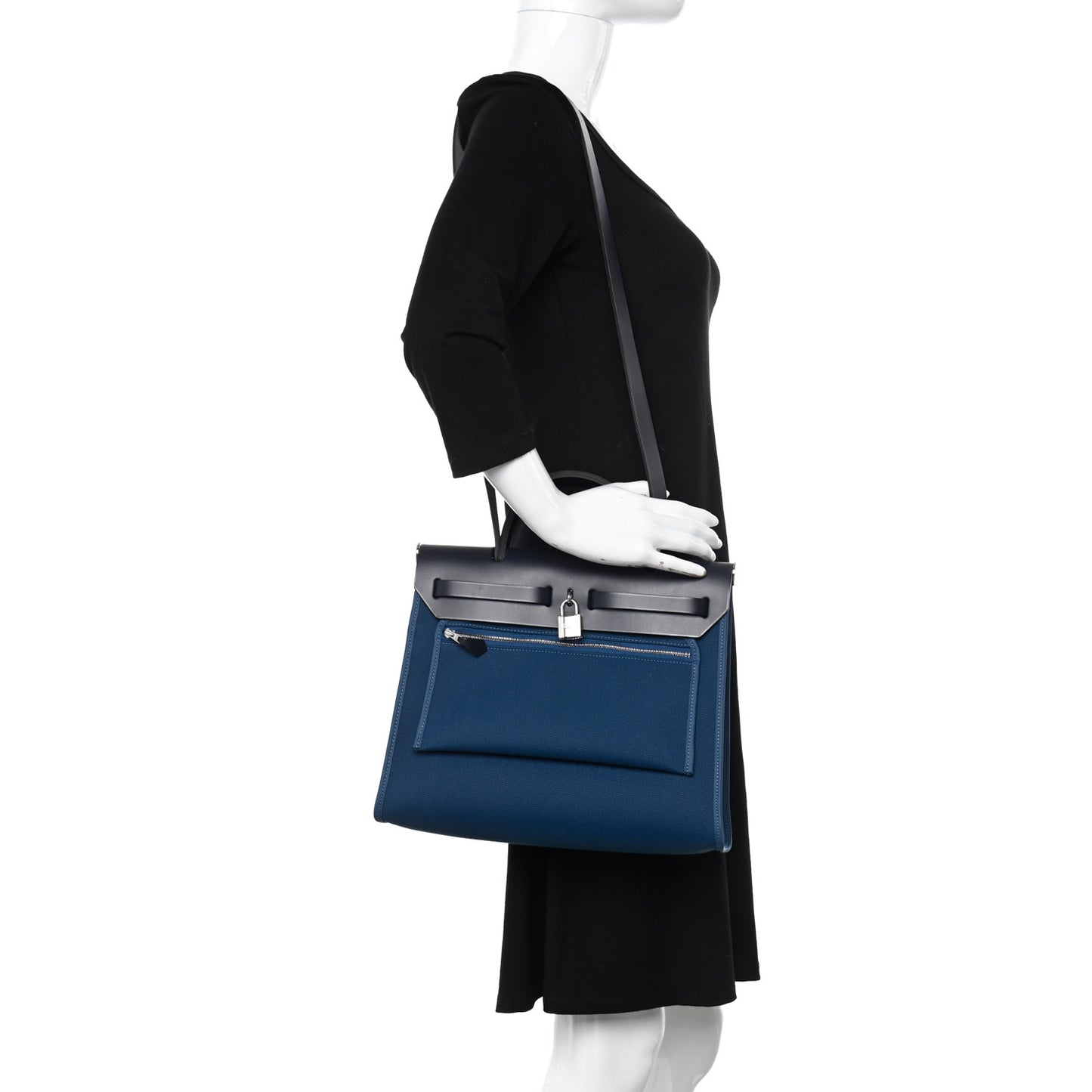 Military Toile Vache Hunter Herbag Zip PM 31 Black Blue De Malte