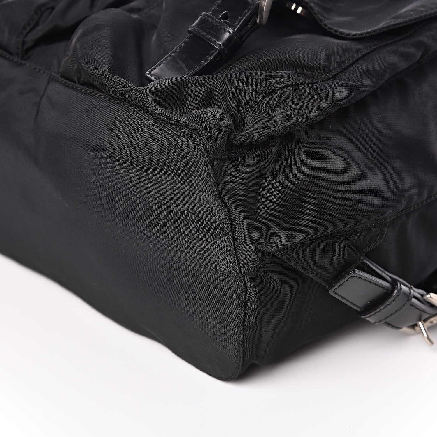 Prada Tessuto Nylon Vela Small Backpack Black 10 of 11