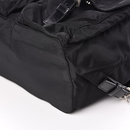 Prada Tessuto Nylon Vela Small Backpack Black 10 of 11
