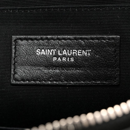 Saint Laurent Calfskin Monogram iPad Case Black 6 of 12