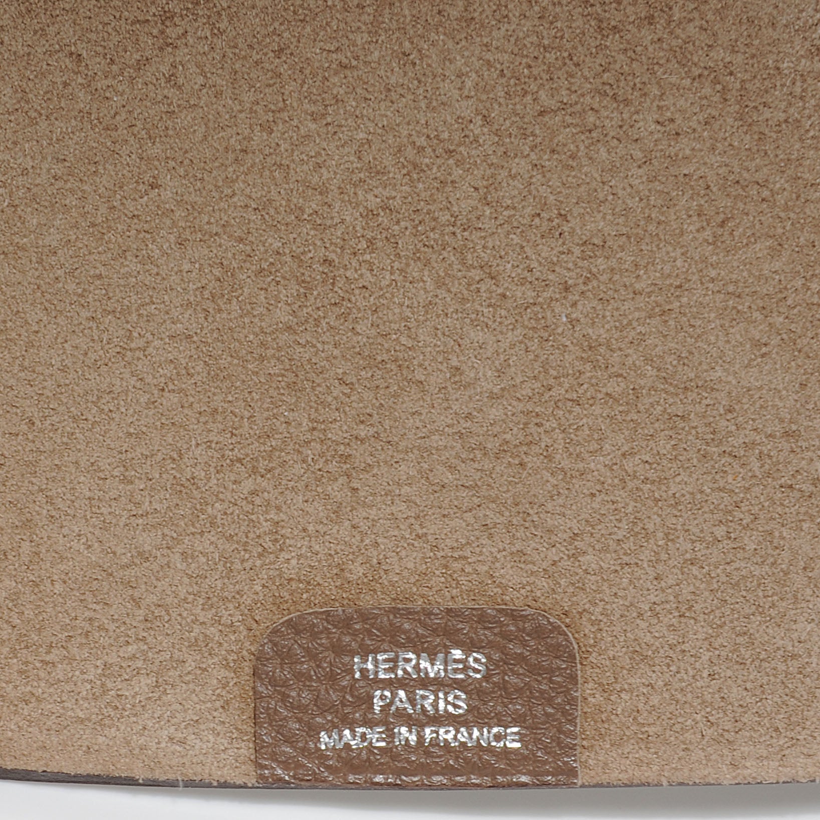 Hermes Togo Ulysse MM Notebook Cover Etoupe 7 of 8