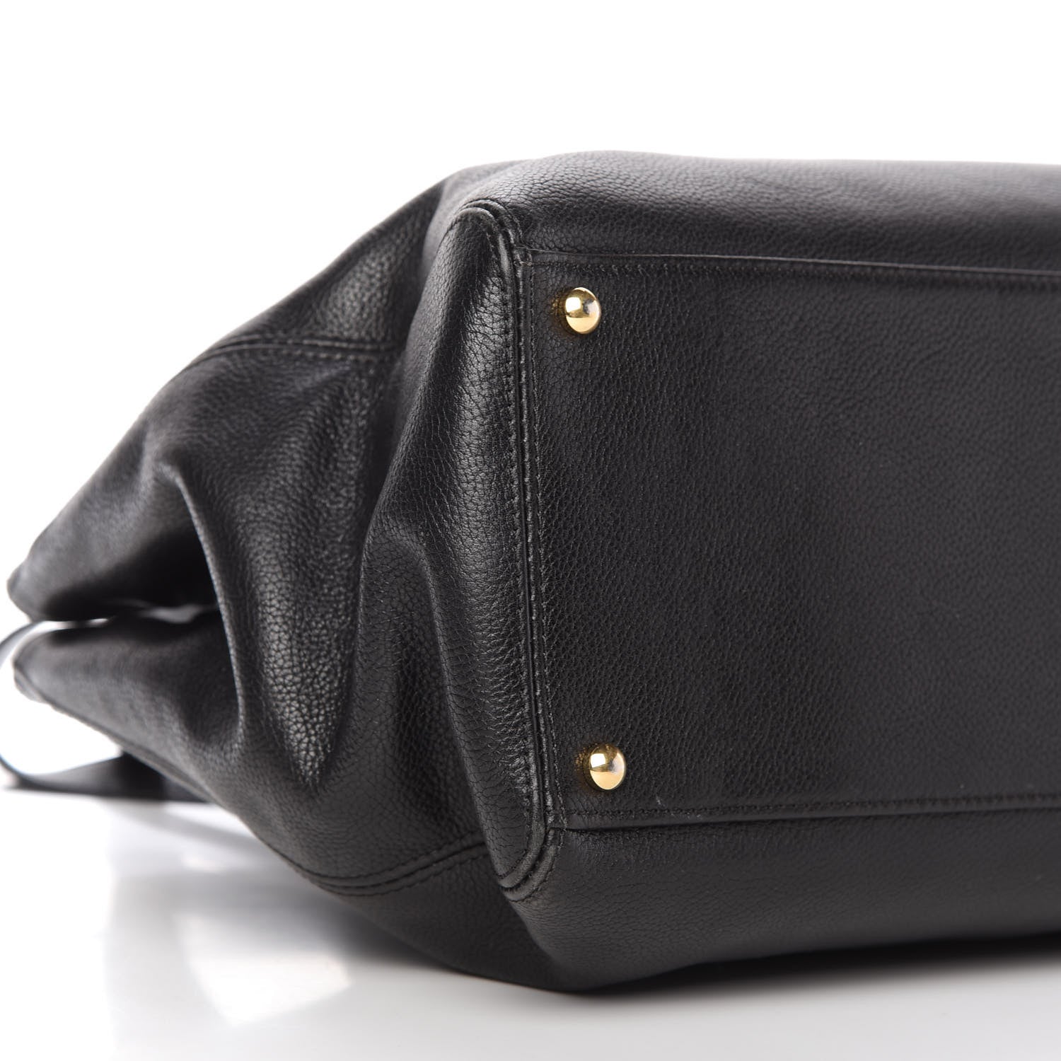 Chanel Calfskin Cerf Executive Shopper Tote Black 6 of 9