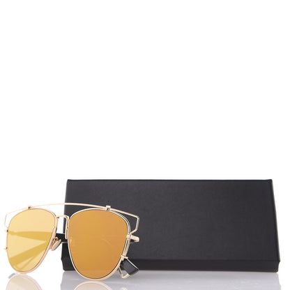 Christian Dior Technologic Sunglasses Gold 9 of 9