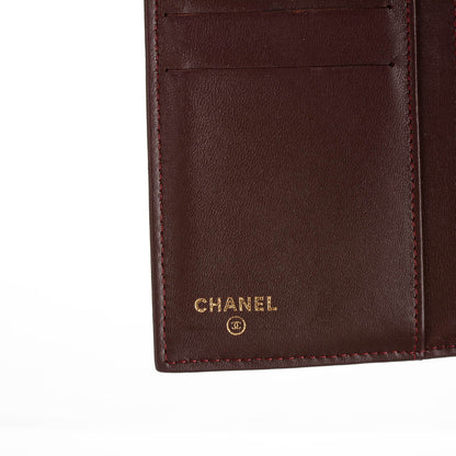 Chanel Lambskin Quilted Large Flap Wallet Black 6 of 8