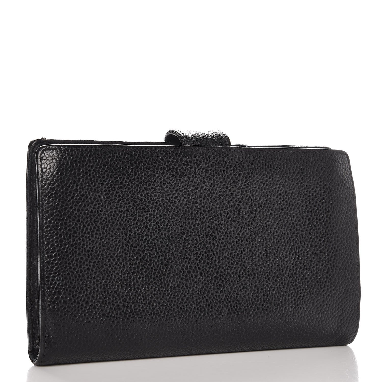 Chanel Caviar Timeless CC French Wallet Black 3 of 15
