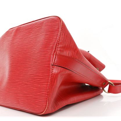 Louis Vuitton Epi Petit Noe Castillan Red Castillan Red 9 of 11