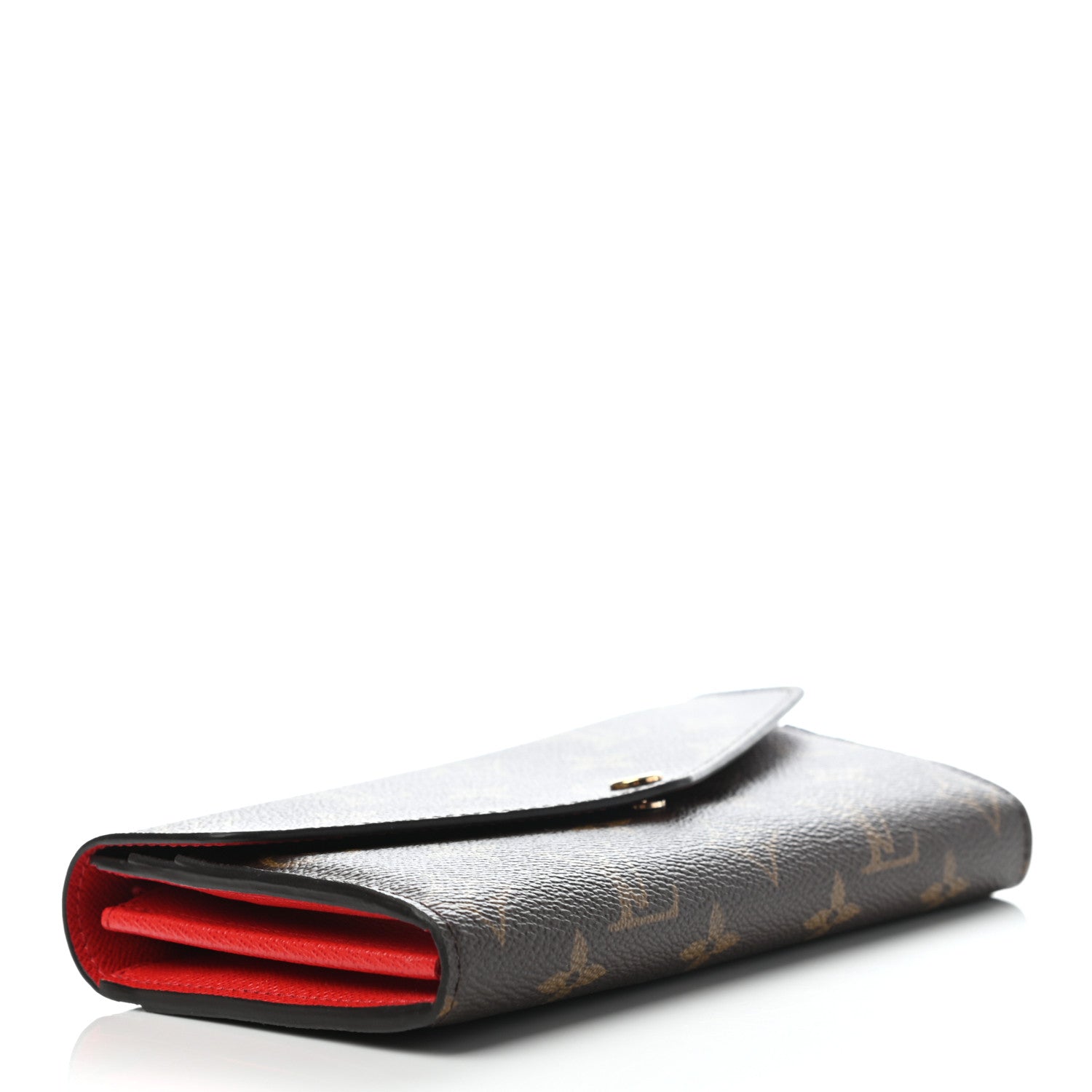 Louis Vuitton Monogram Sarah Wallet NM Coquelicot 4 of 6