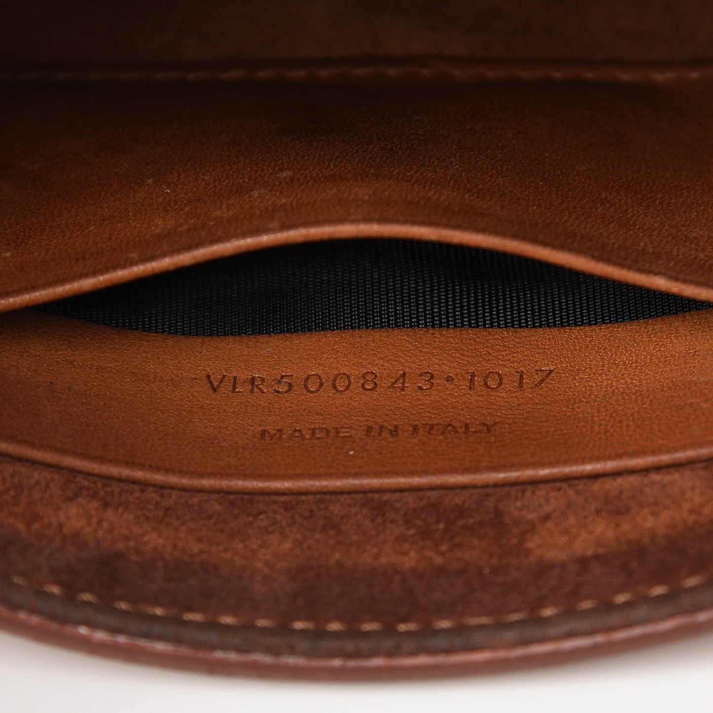 Calfskin Whipstitch Toy Charlotte Messenger Bag Cognac