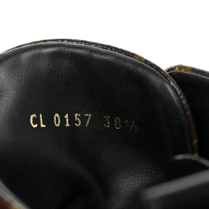 Louis Vuitton Calfskin Monogram World Tour Sneaker Boot 38.5 7 of 20