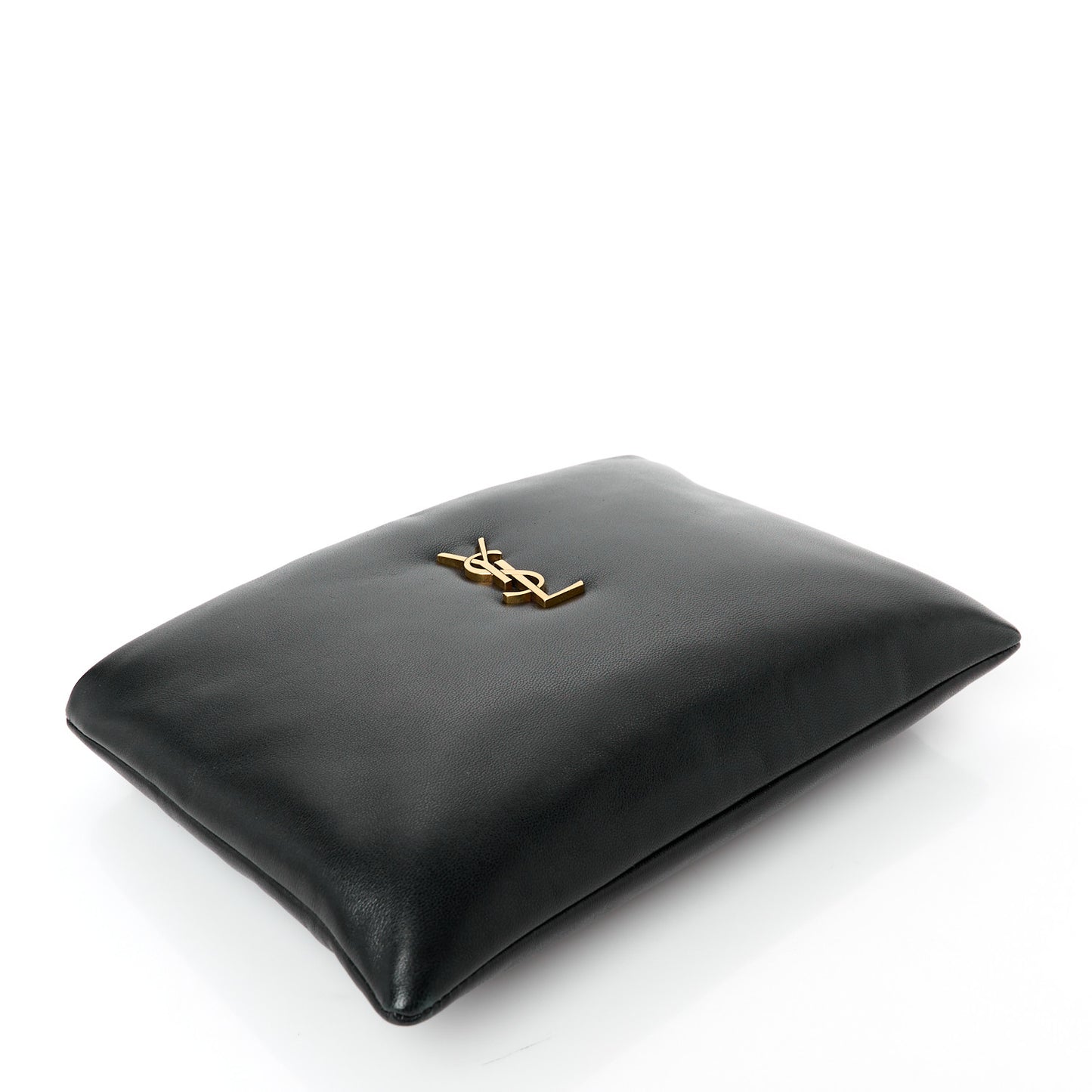 Lambskin Small Calypso Pouch Black