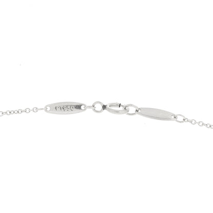 Tiffany Platinum Diamond .12ct Elsa Peretti Diamonds By The Yard Pendant Necklace 5 of 5