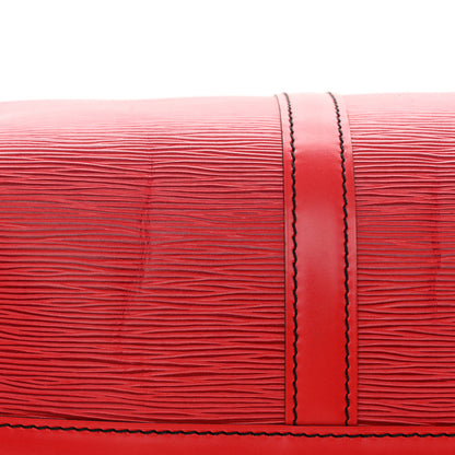 Louis Vuitton Epi Keepall 45 Castillan Red 13 of 16