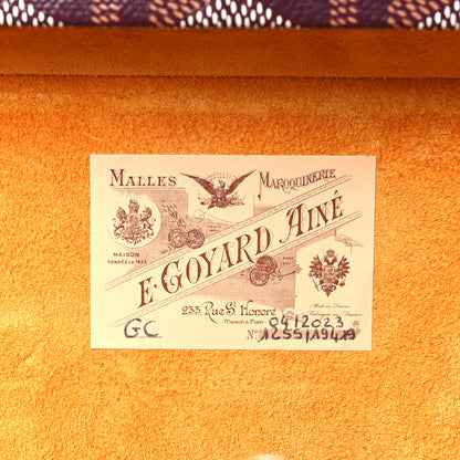 Goyard Goyardine Grand Hotel Trunk Bag Bordeaux 7 of 12