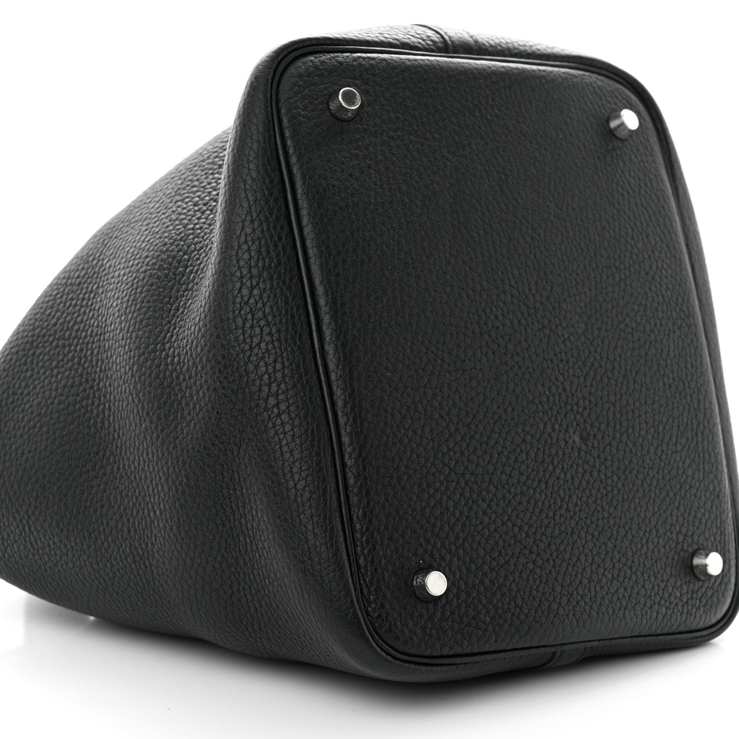 Hermes Taurillon Clemence Picotin Lock 22 MM Black 9 of 12