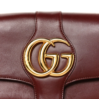 Gucci Vitello Palmellato Lux Small Arli Flap Shoulder Bag Vintage Bordeaux 9 of 11