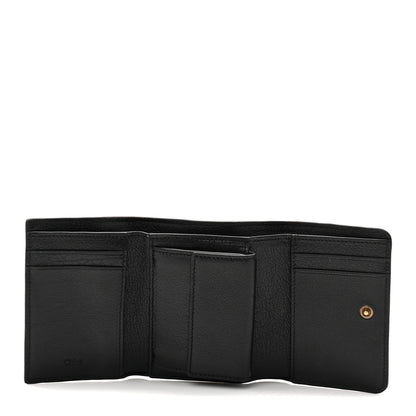 Chloe Calfskin Iconic Small Trifold Wallet Black 5 of 9
