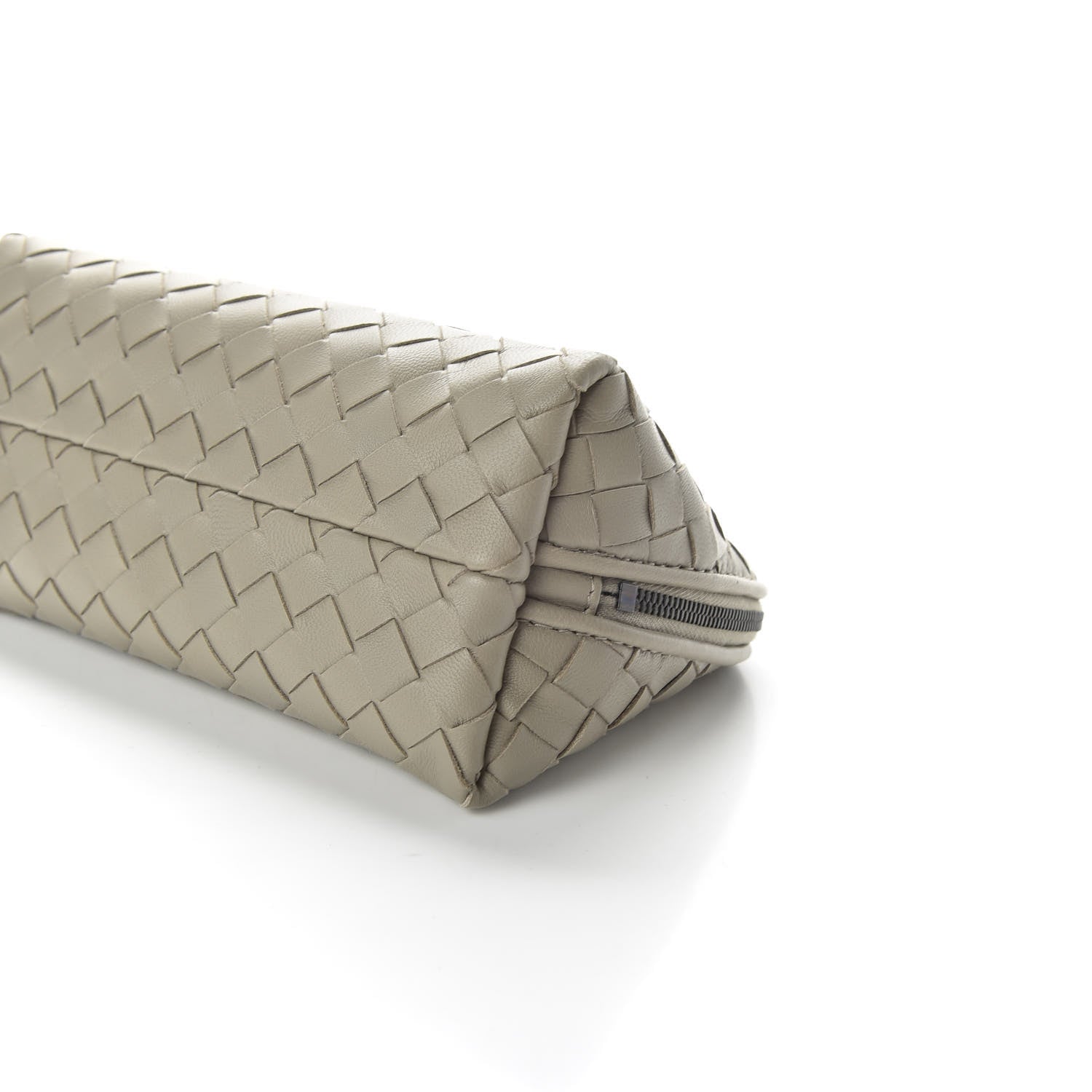 Bottega Veneta Nappa Intrecciato Cosmetic Case Mink 9 of 9