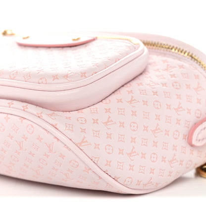 Louis Vuitton Calfskin Minigram Mini Bumbag  Light Bliss 9 of 10