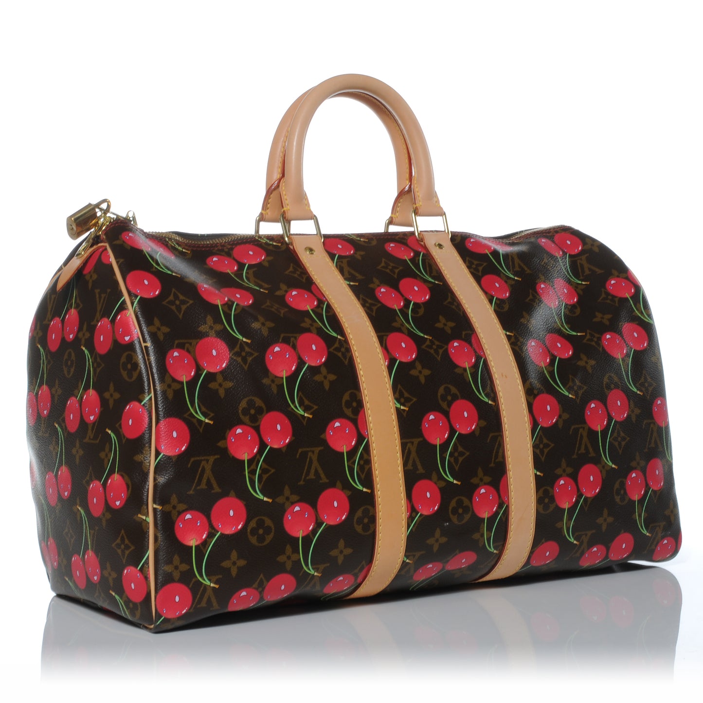 Monogram Cerises Keepall 45