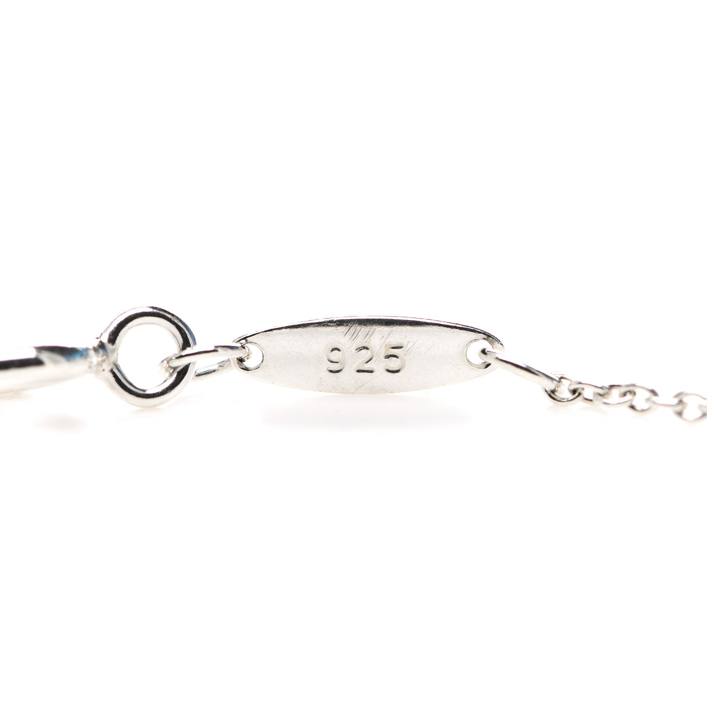 Sterling Silver Aquamarine Elsa Peretti Color By The Yard 3 Station Bracelet