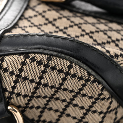 Gucci Diamante Vintage Web Medium Boston Black 27 of 29