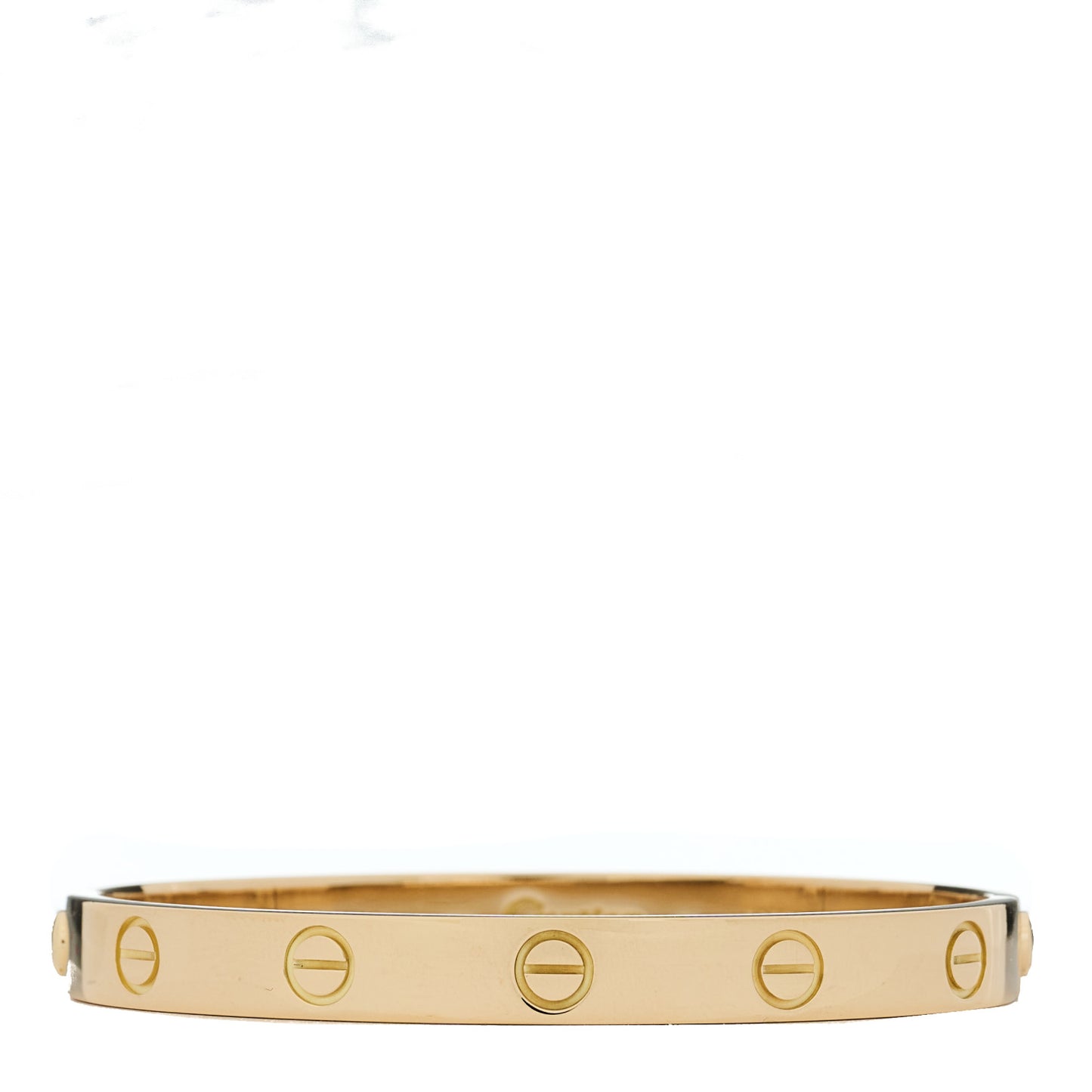 18K Yellow Gold LOVE Bracelet 16