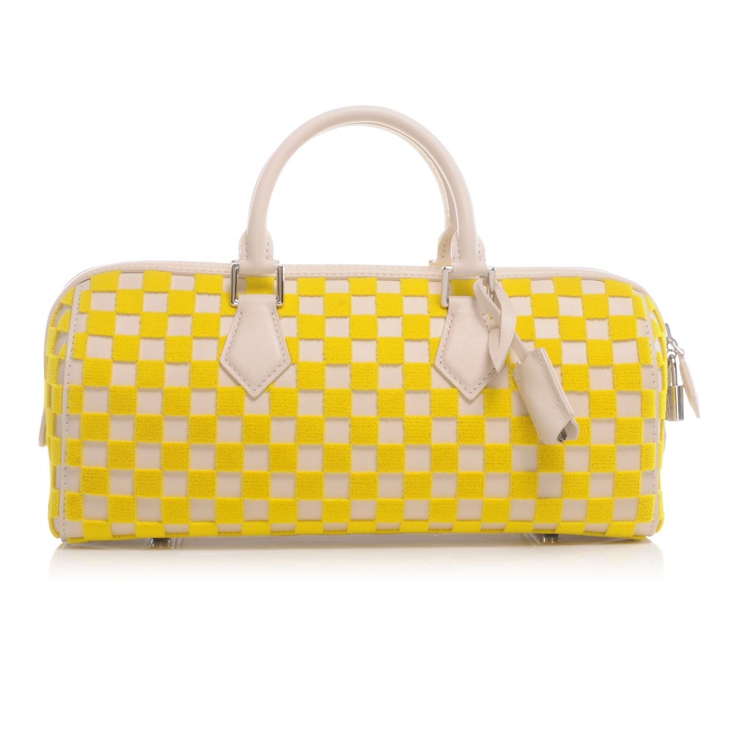 Louis Vuitton Damier Cubic Speedy East West Yellow 1 of 7
