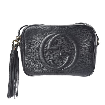 Gucci Pebbled Calfskin Small Soho Disco Bag Black 1 of 9
