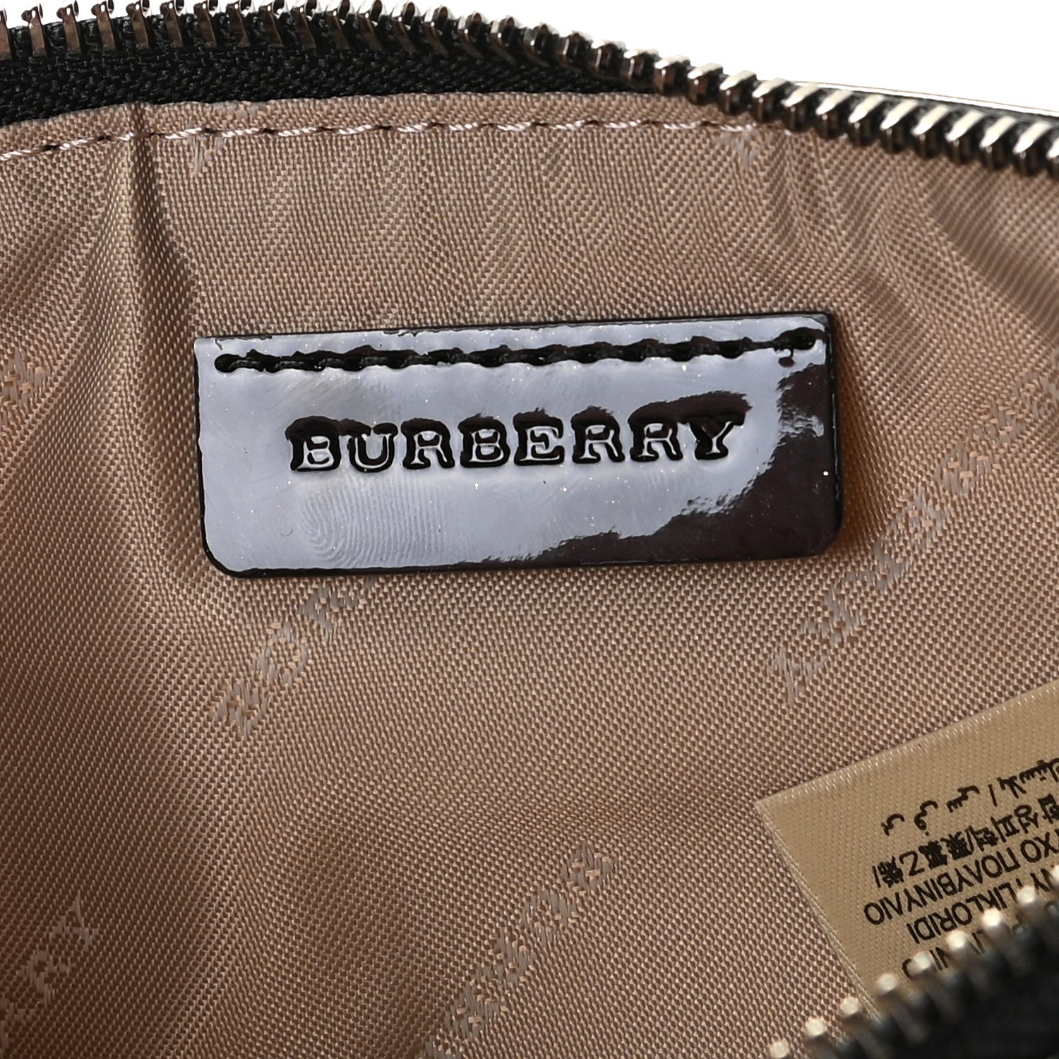 Burberry Nova Check Westmark Foldover Clutch Black 7 of 10