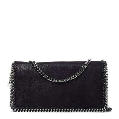 Stella McCartney Shaggy Deer Falabella Crossbody Bag Black 1 of 12