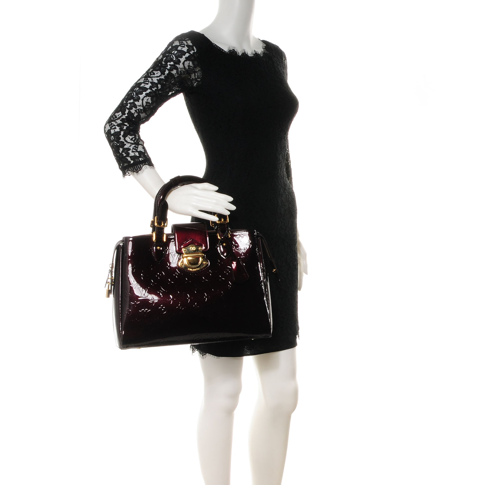 Louis Vuitton Vernis Melrose Avenue Amarante 2 of 7