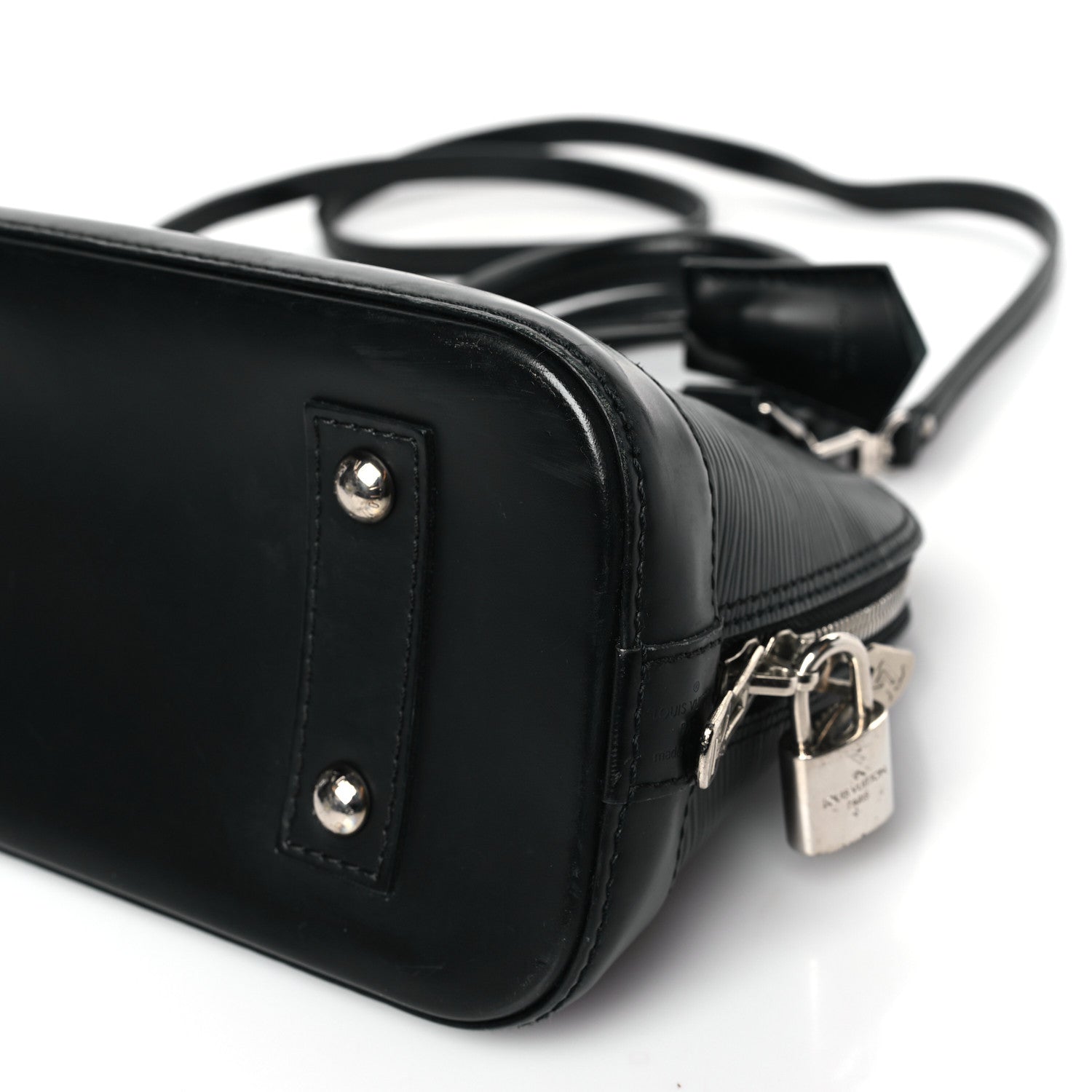 Louis Vuitton Epi Alma BB Black 8 of 8