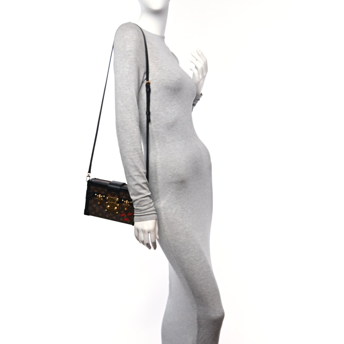 Monogram Petite Malle Black