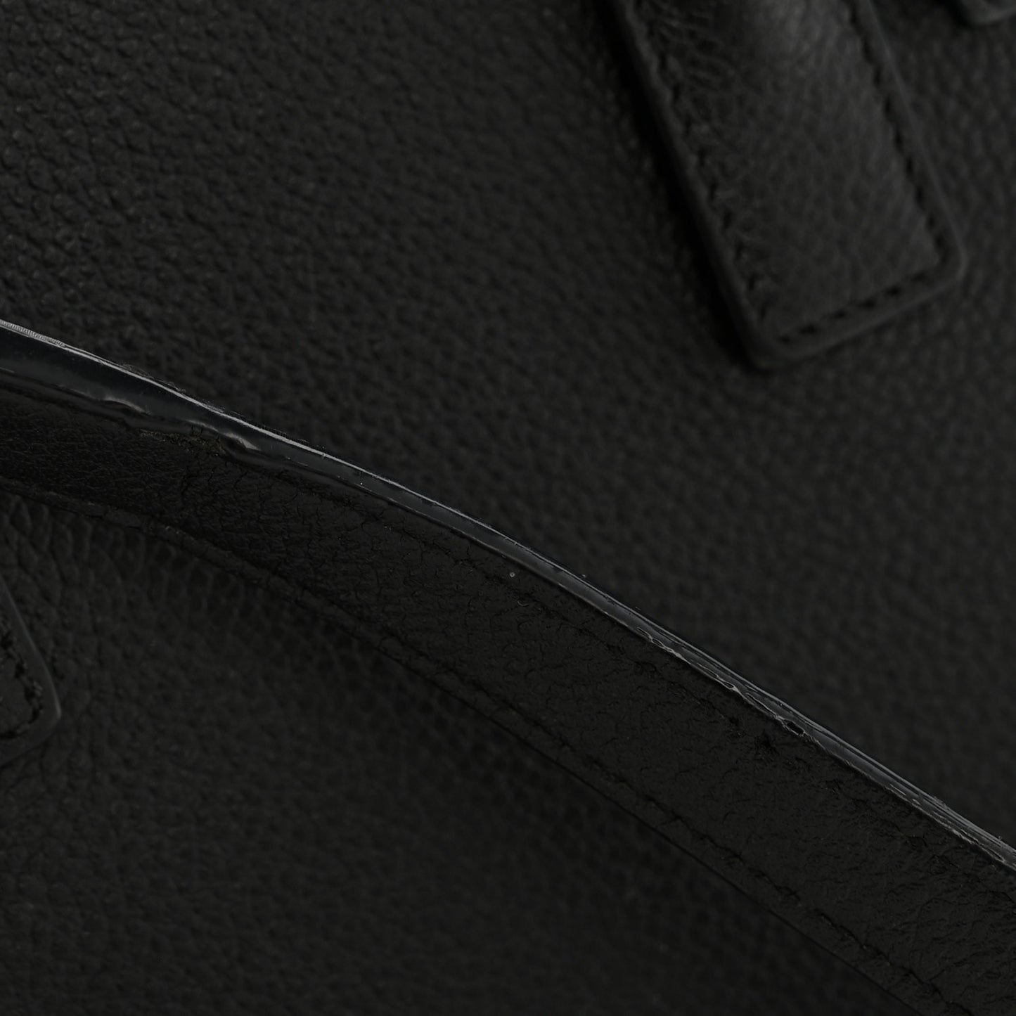 Calfskin Nano Sac De Jour Black