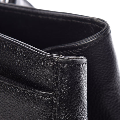 Chanel Calfskin Cerf Executive Shopper Tote Black 9 of 14