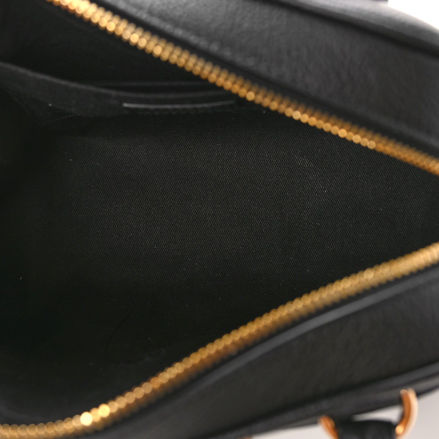 Versace Calfskin Virtus Bowling Bag Black 5 of 8