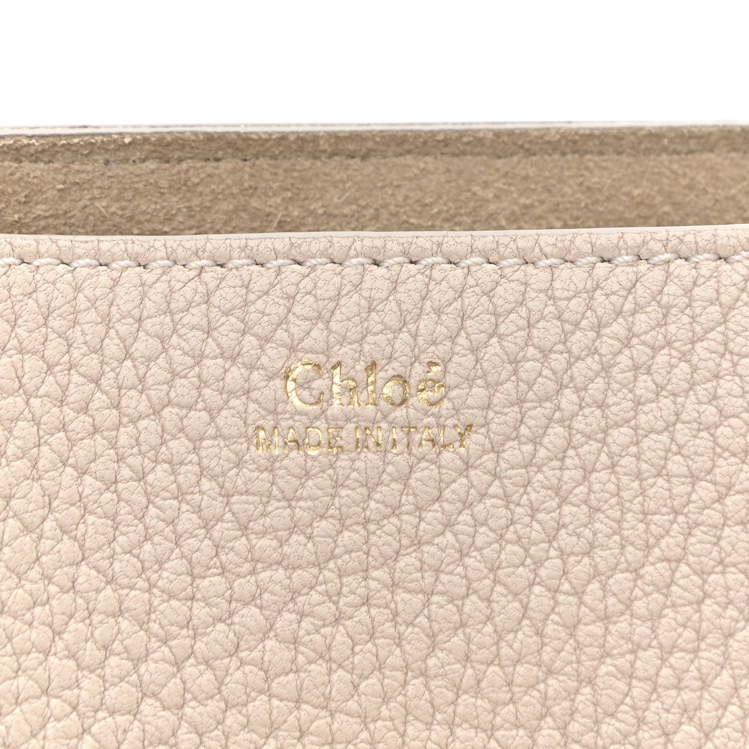 Chloe Grained Lambskin Drew Shoulder Bag Abstract White 6 of 10