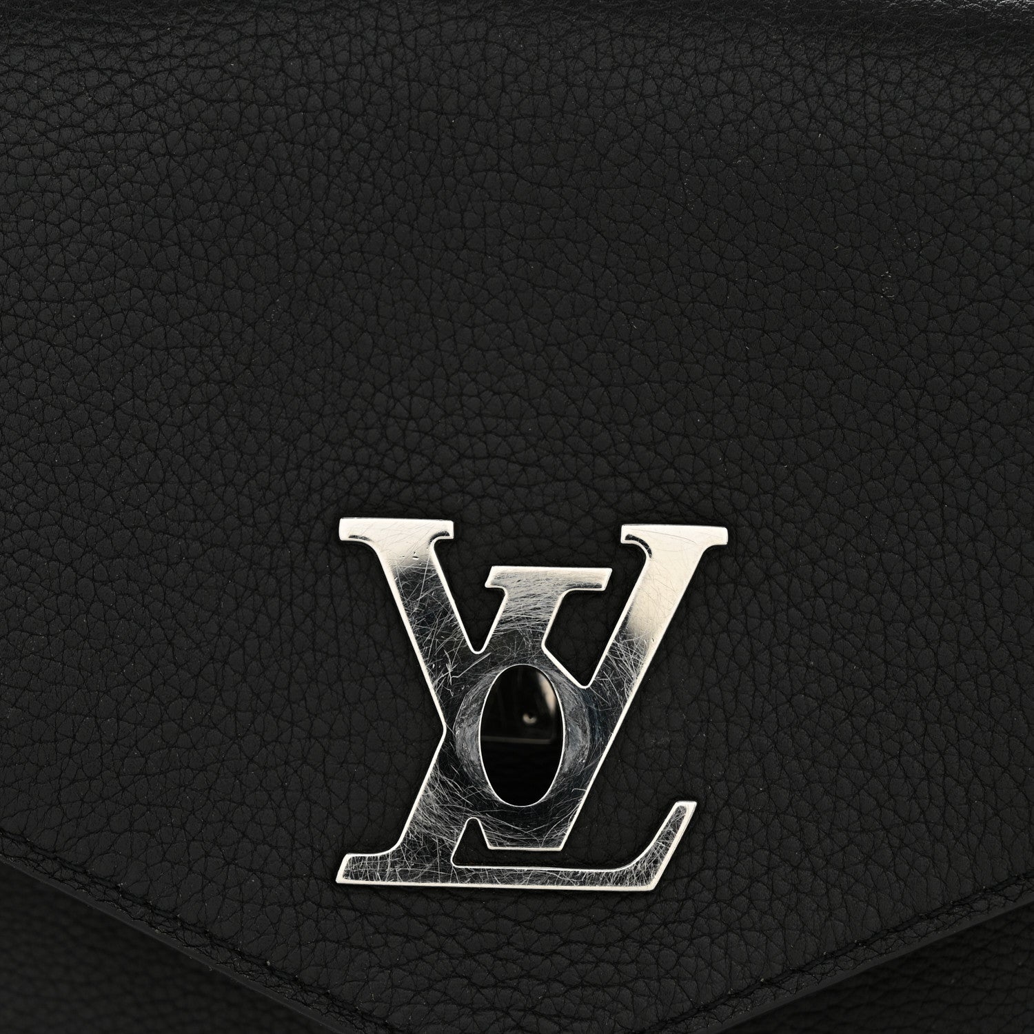 Louis Vuitton Soft Calfskin My Lockme Chain Bag BB Black 12 of 16