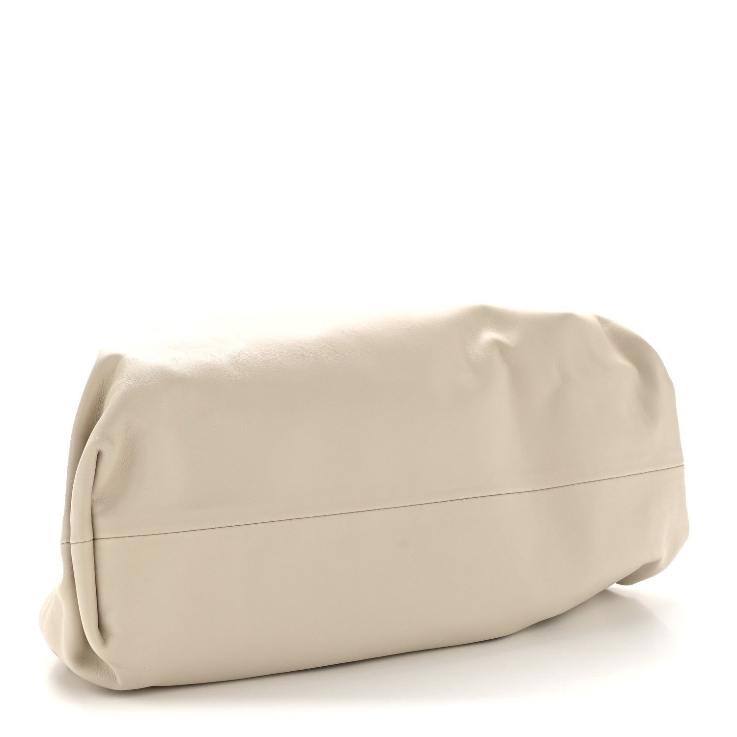 Bottega Veneta Smooth Butter Calf The Pouch Oversized Clutch Plaster 4 of 10