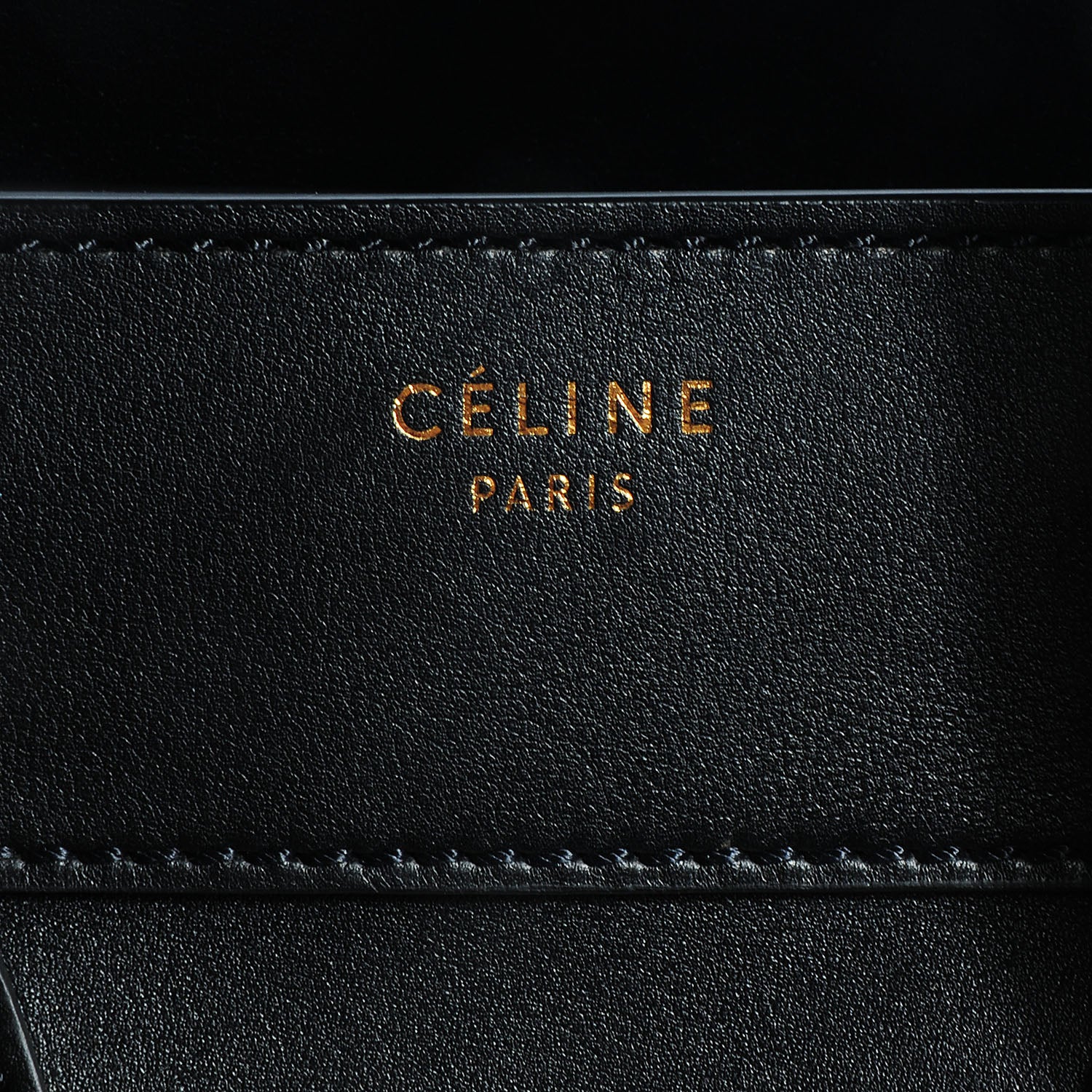 Celine Smooth Calfskin Mini Luggage Black 7 of 8
