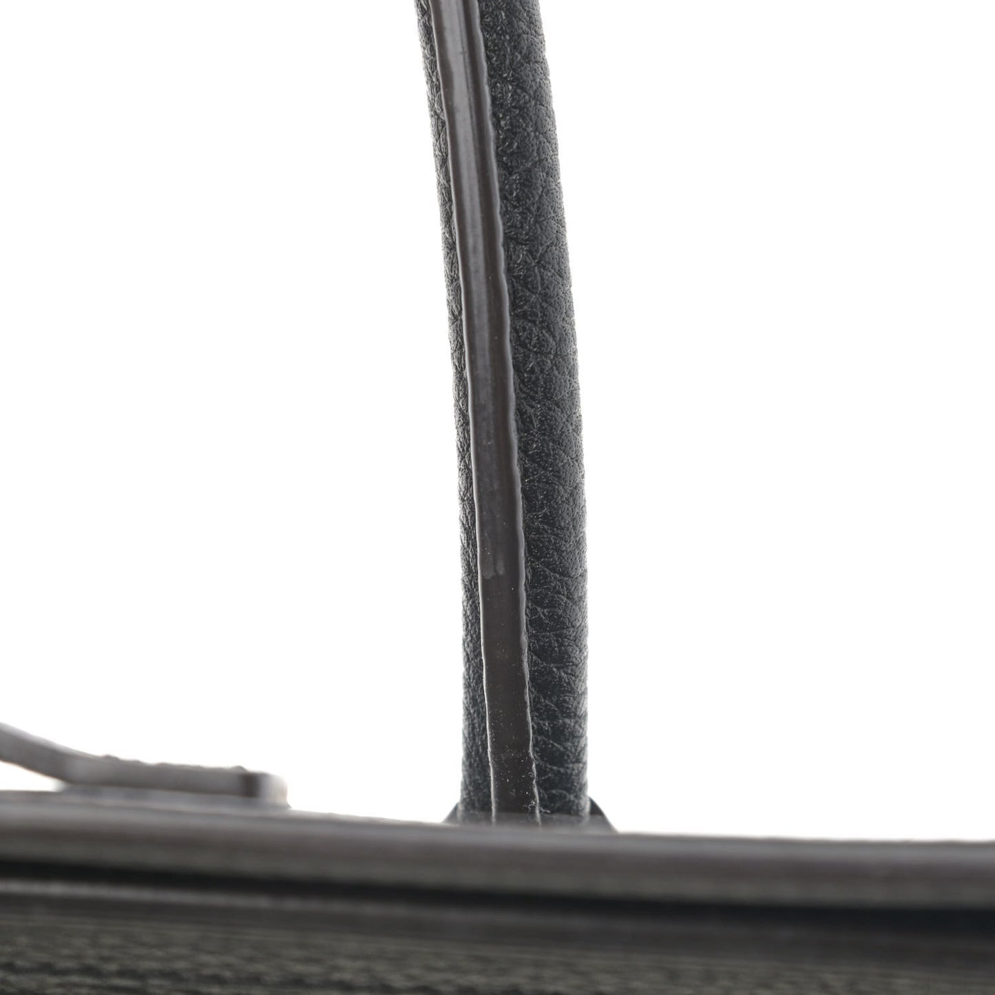 Drummed Calfskin Nano Luggage Black