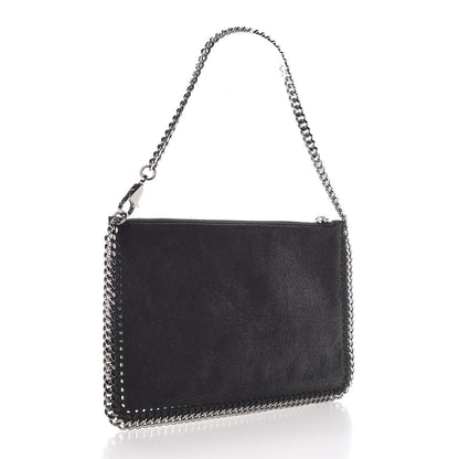 Stella McCartney Shaggy Deer Falabella Clutch Black 3 of 8
