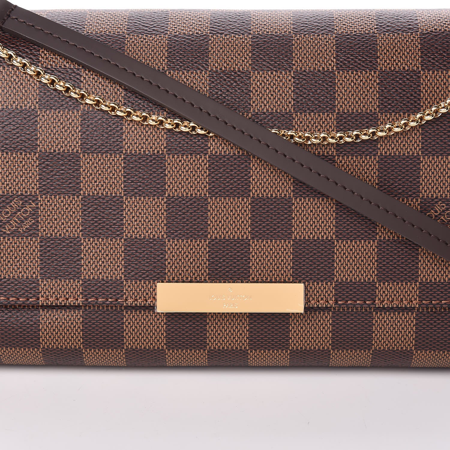 Louis Vuitton Damier Ebene Favorite MM 7 of 9