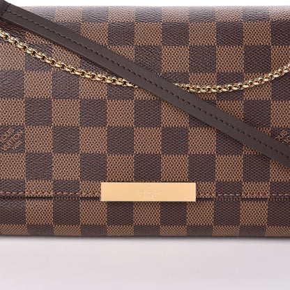 Louis Vuitton Damier Ebene Favorite MM 7 of 9